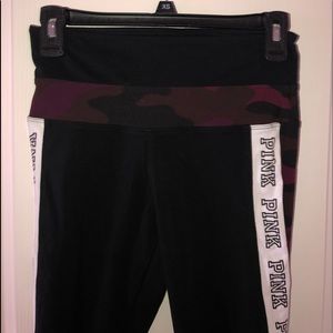 Camouflage Pink Yoga Leggings